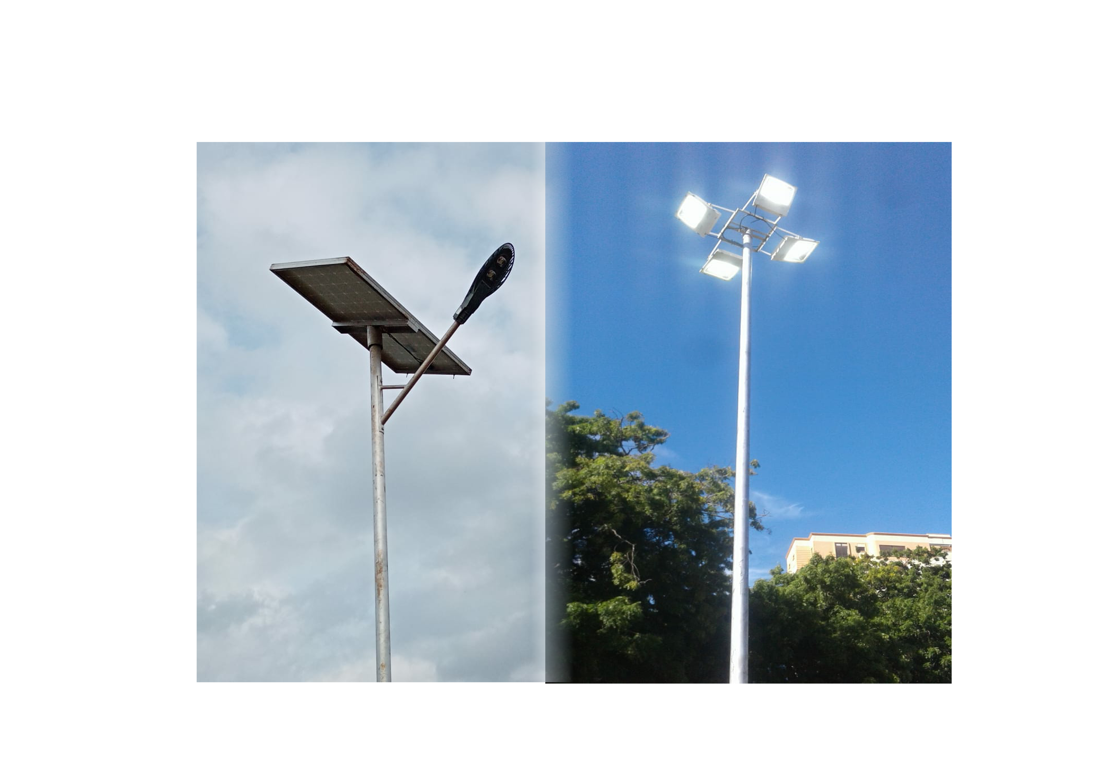 Solar Floodlights & Solar Streetlights